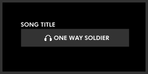 ONE WAY SOLDIER